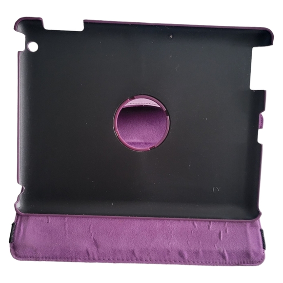 Purple Plum Apple iPad 2 Ctech Case Stand Cover 360° Rotation 9.7" - Picture 2 of 13